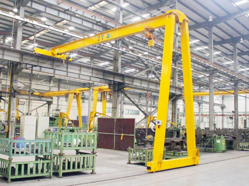 BMH semi gantry crane