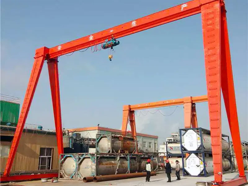 MH single girder gantry crane