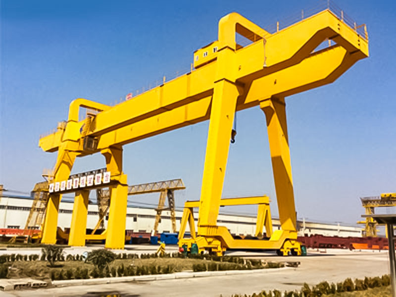 Workshop Double Girder Container Gantry Crane