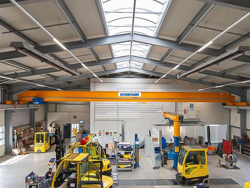 10 ton single girder overhead crane supplier