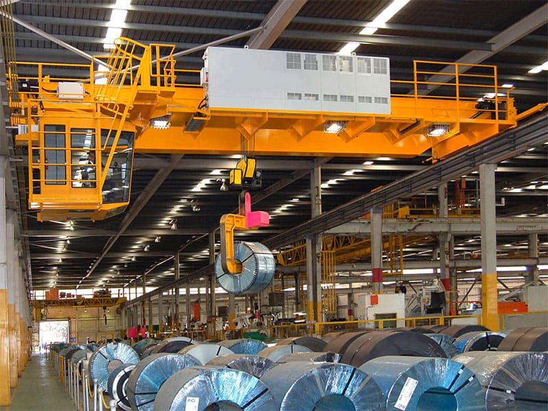 automated overhead crane