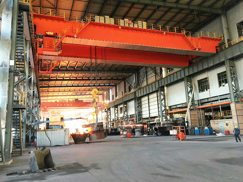 double girder crane for iron and steel chemical industry