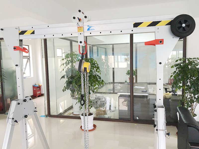 mobile aluminum gantry