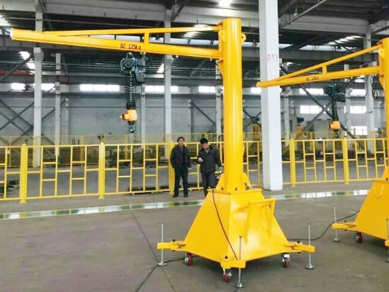 portable jib crane cost